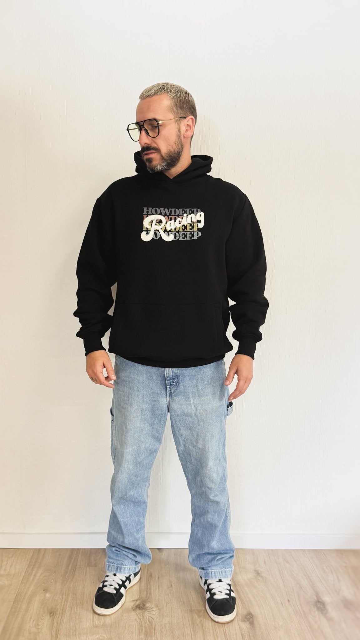1993 BLACK - Premium Hoodie - HOW DEEP
