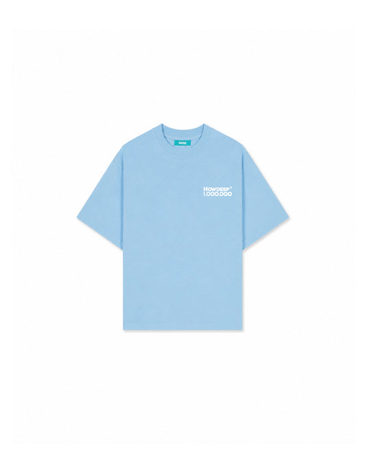 1 MIO – HOWDEEP Premium T-Shirt Baby Blue