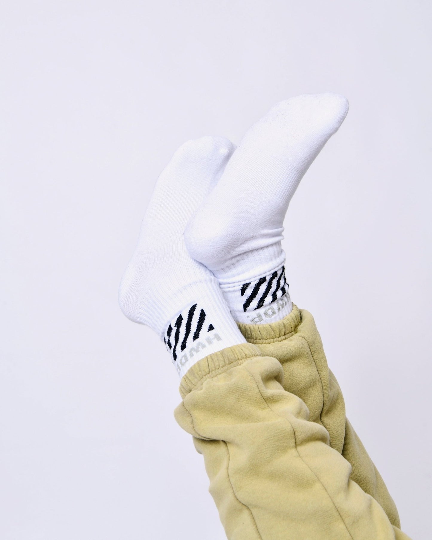 3 PIECE WHITE SOCKS BUNDLE - Premium Socken - HOW DEEP