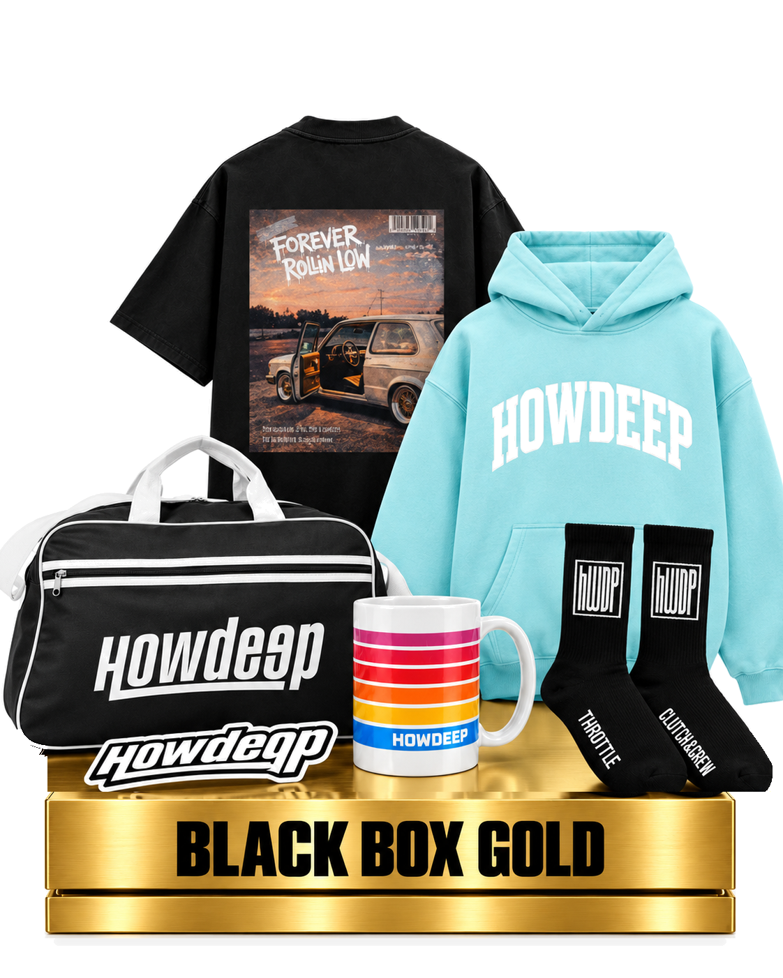 BLACK BOX GOLD – HOWDEEP Premium Box
