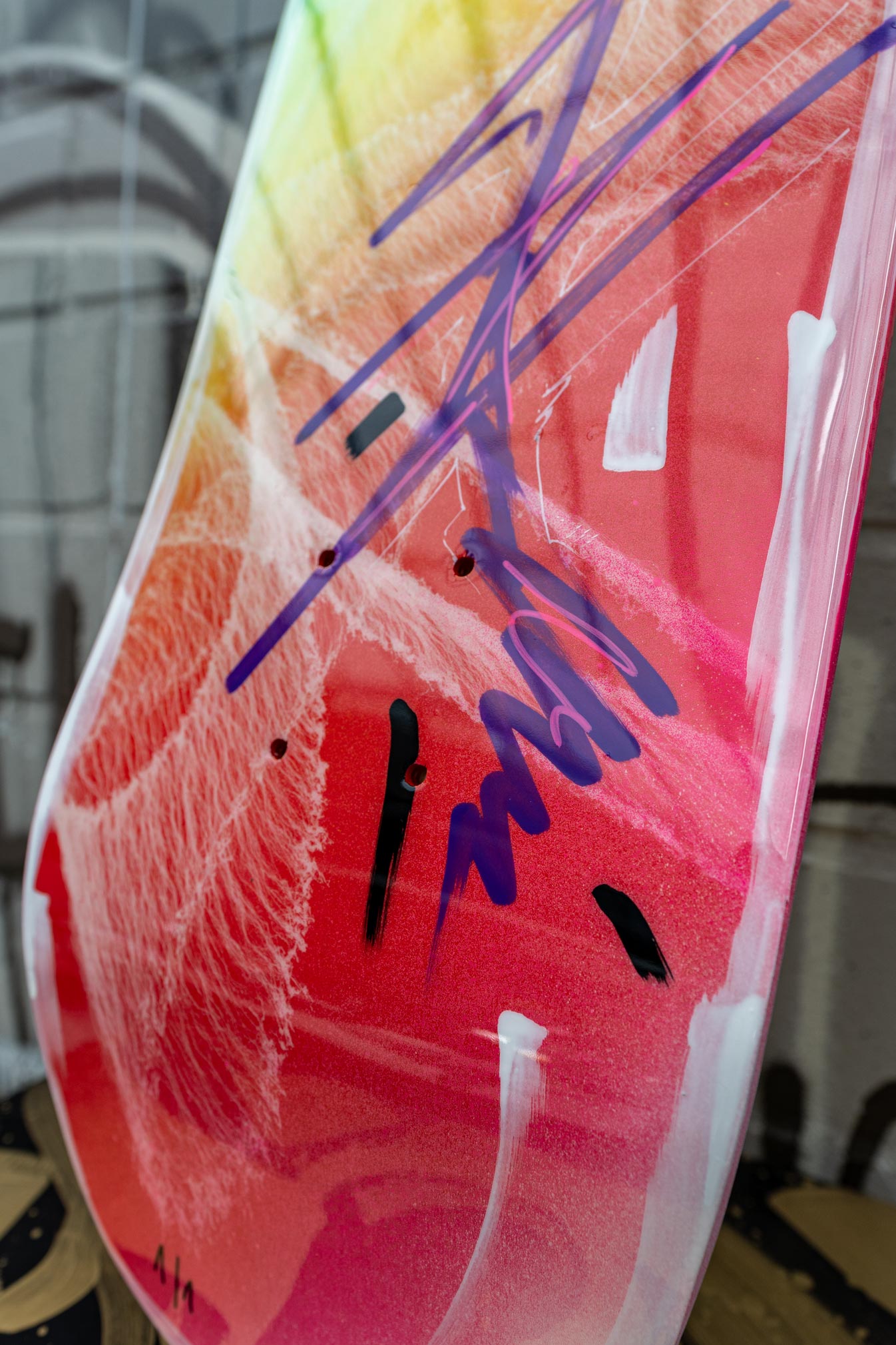 NEON LIGHT - Limited Skatedeck