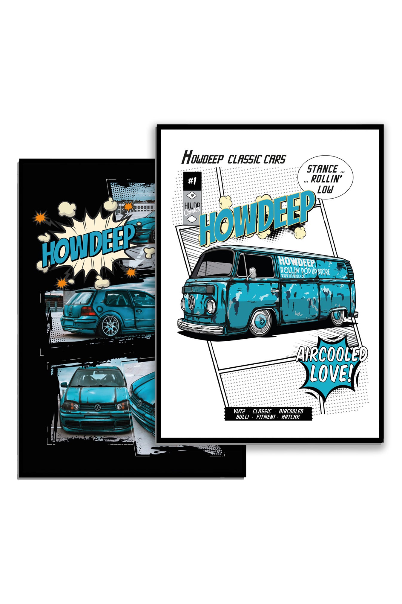 Doublepack Artwork Golf 4 & T2 - Premium Artwork A2