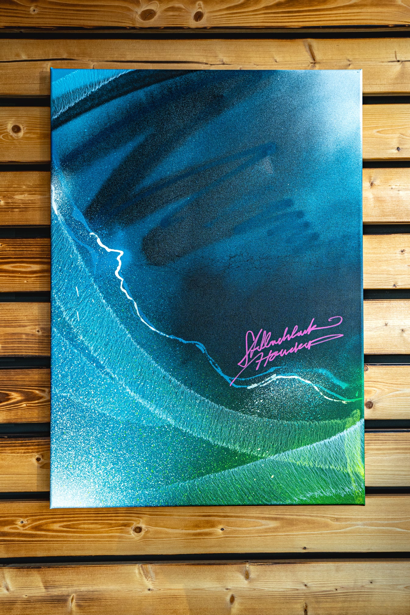 Sonic Wave One - Limited Paint Leinwand