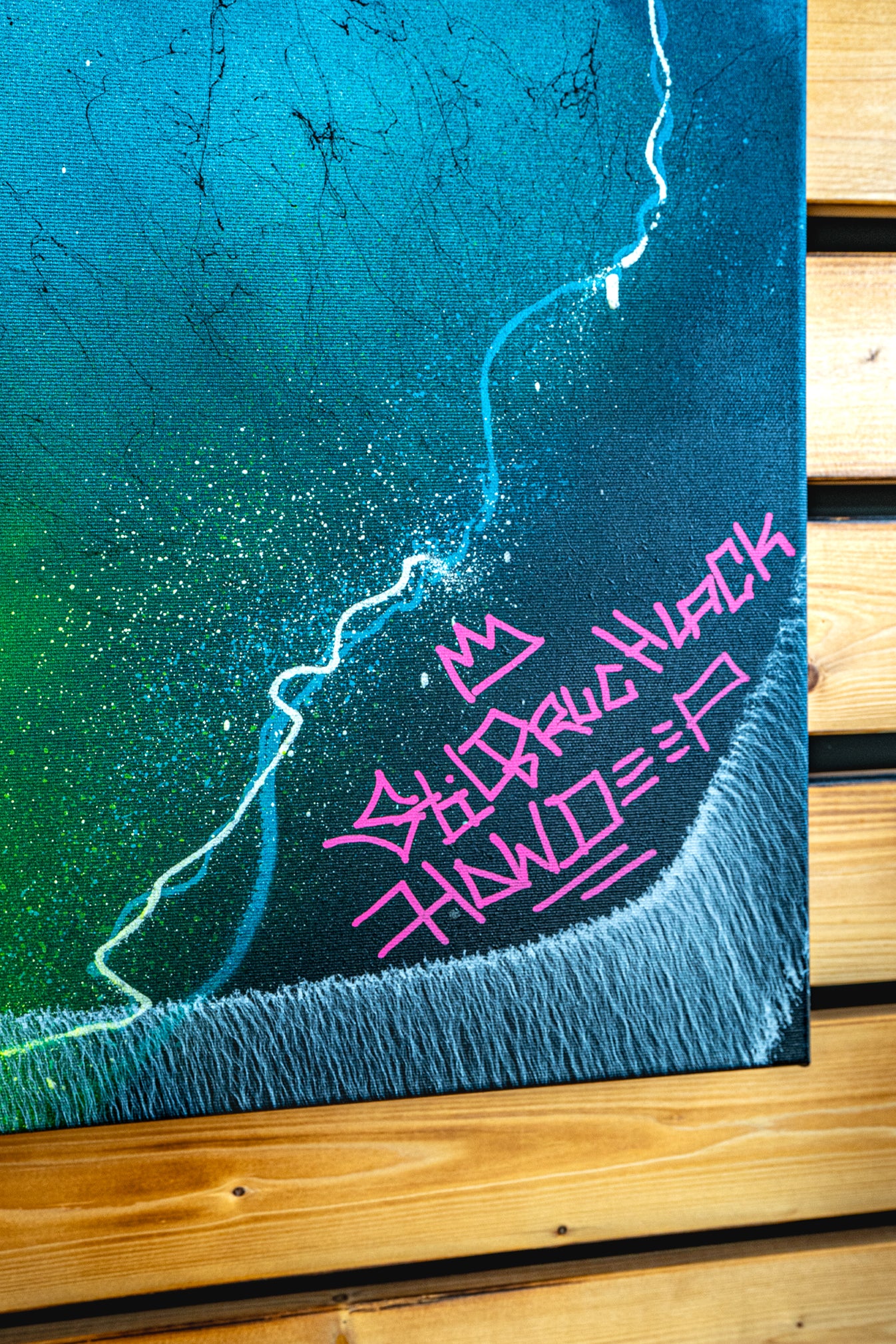 Sonic Wave Two - Limited Paint Leinwand