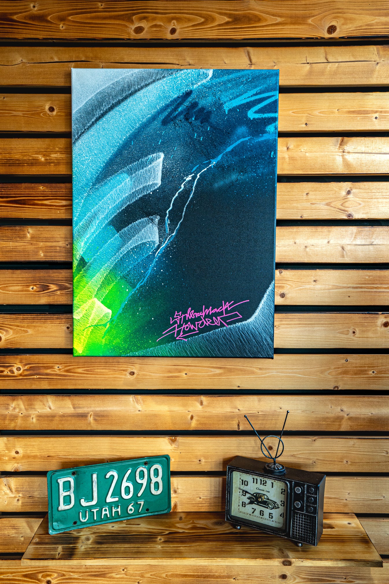 Sonic Wave Three - Limited Paint Leinwand