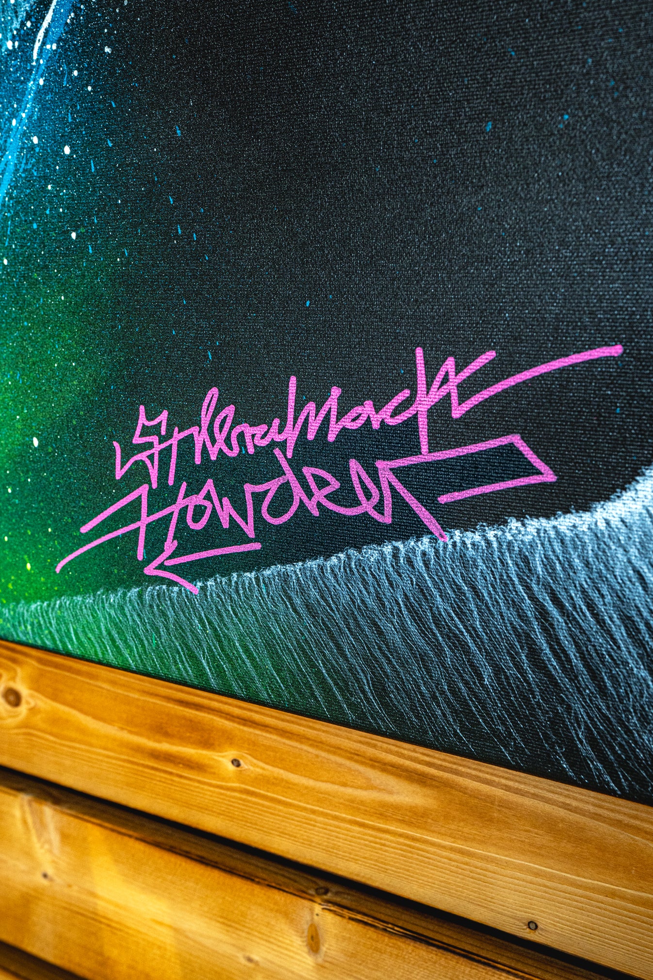 Sonic Wave Three - Limited Paint Leinwand