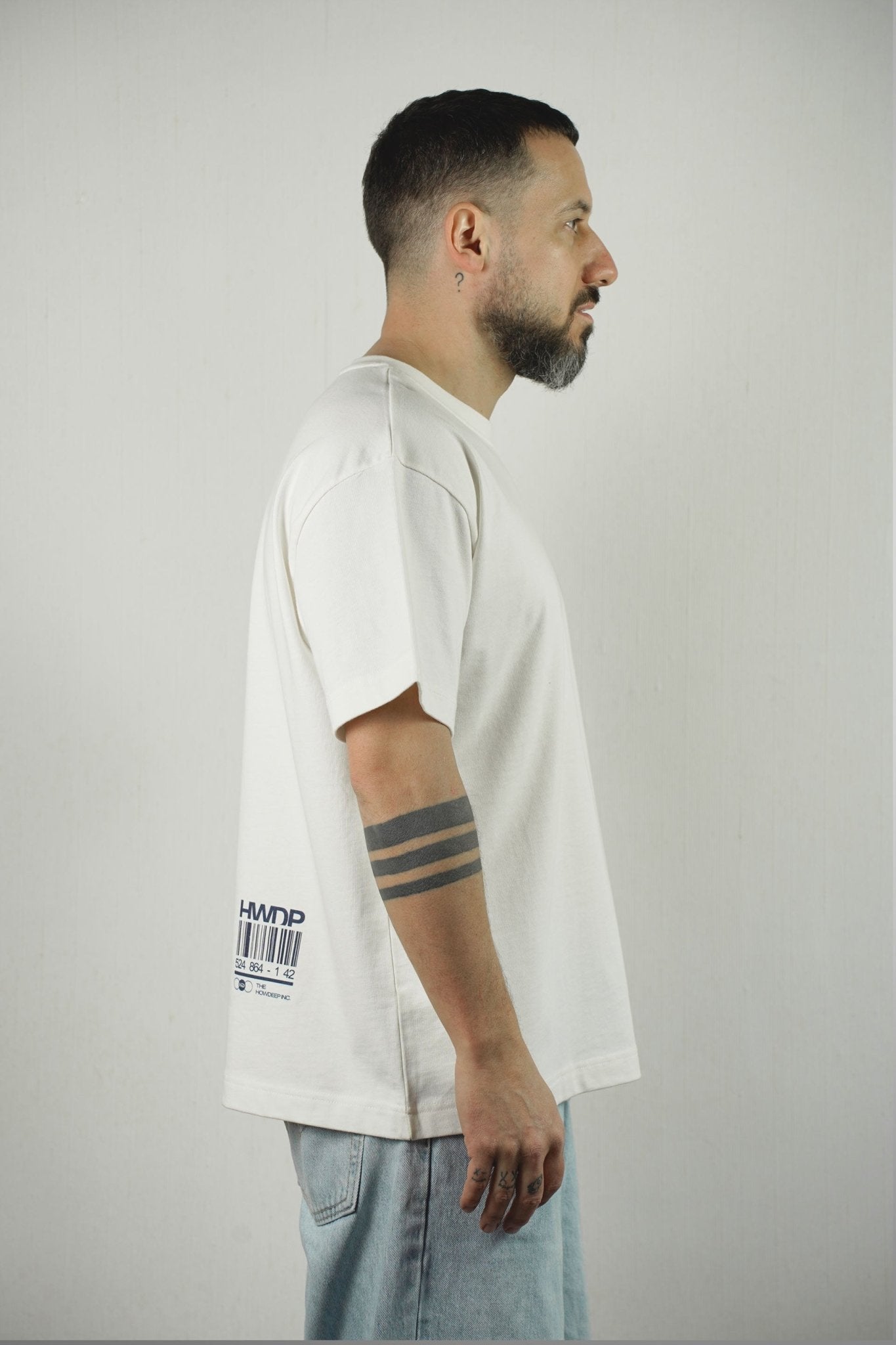 HOWDEEP HD16 Shirt – Premium T-Shirt Weiß - HOW DEEP