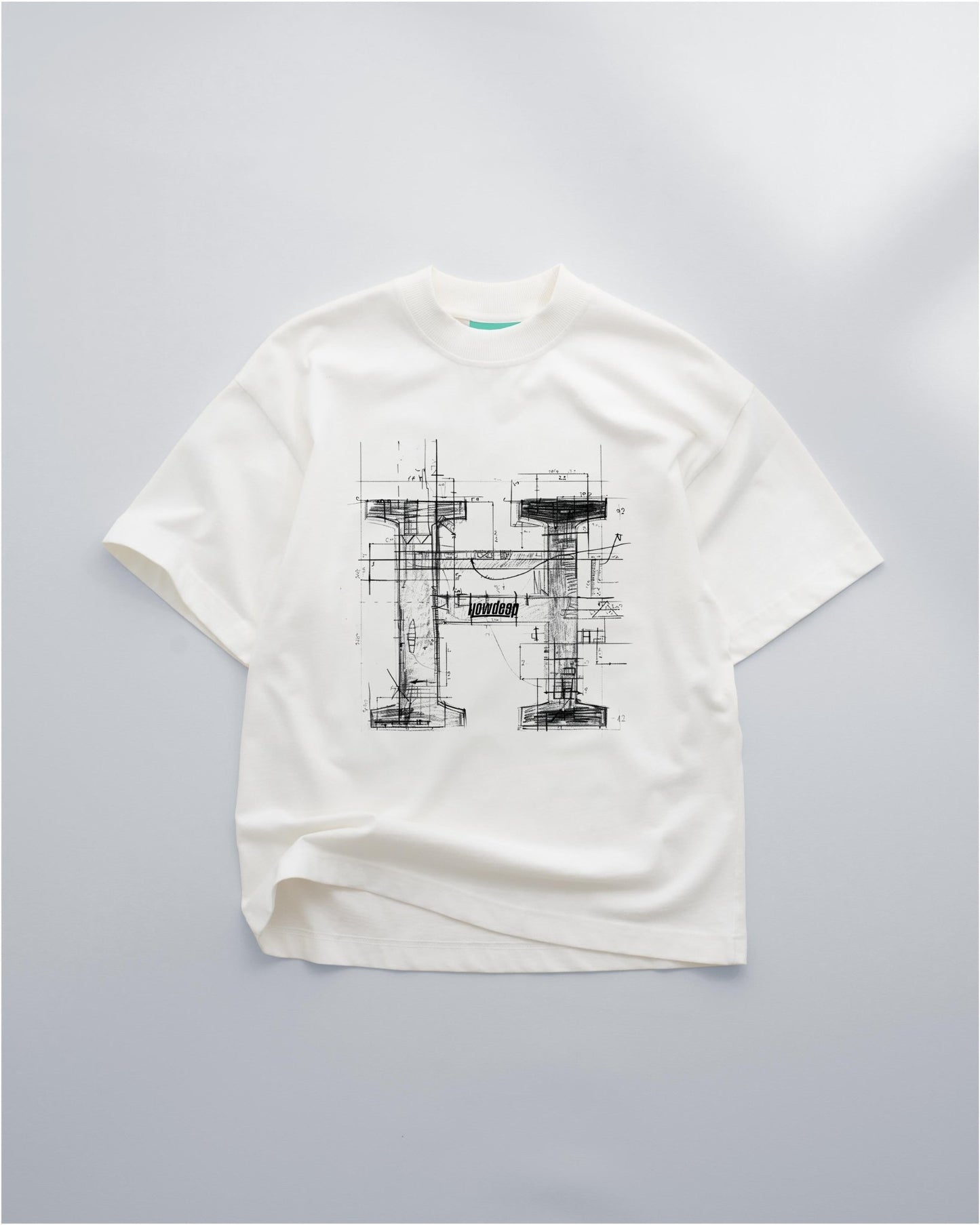HWDP LINES WHITE - HOW DEEP