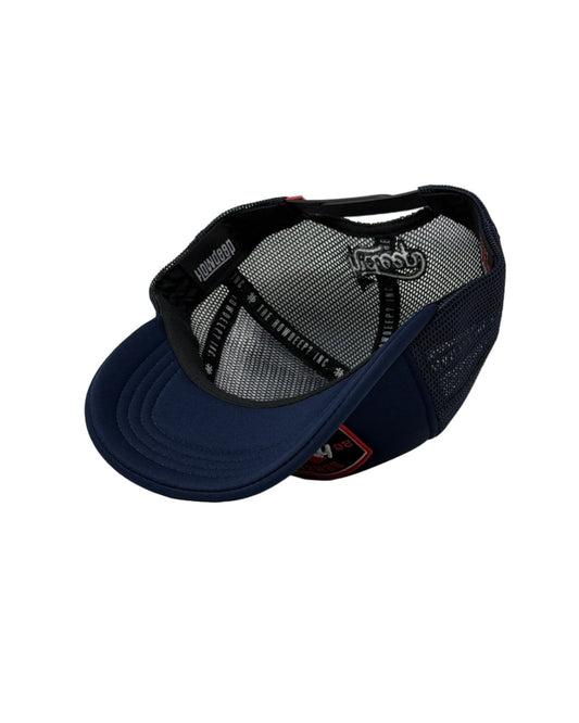 MESH BENZIN PISTON BLUE RED - Limited Snapback - HOW DEEP