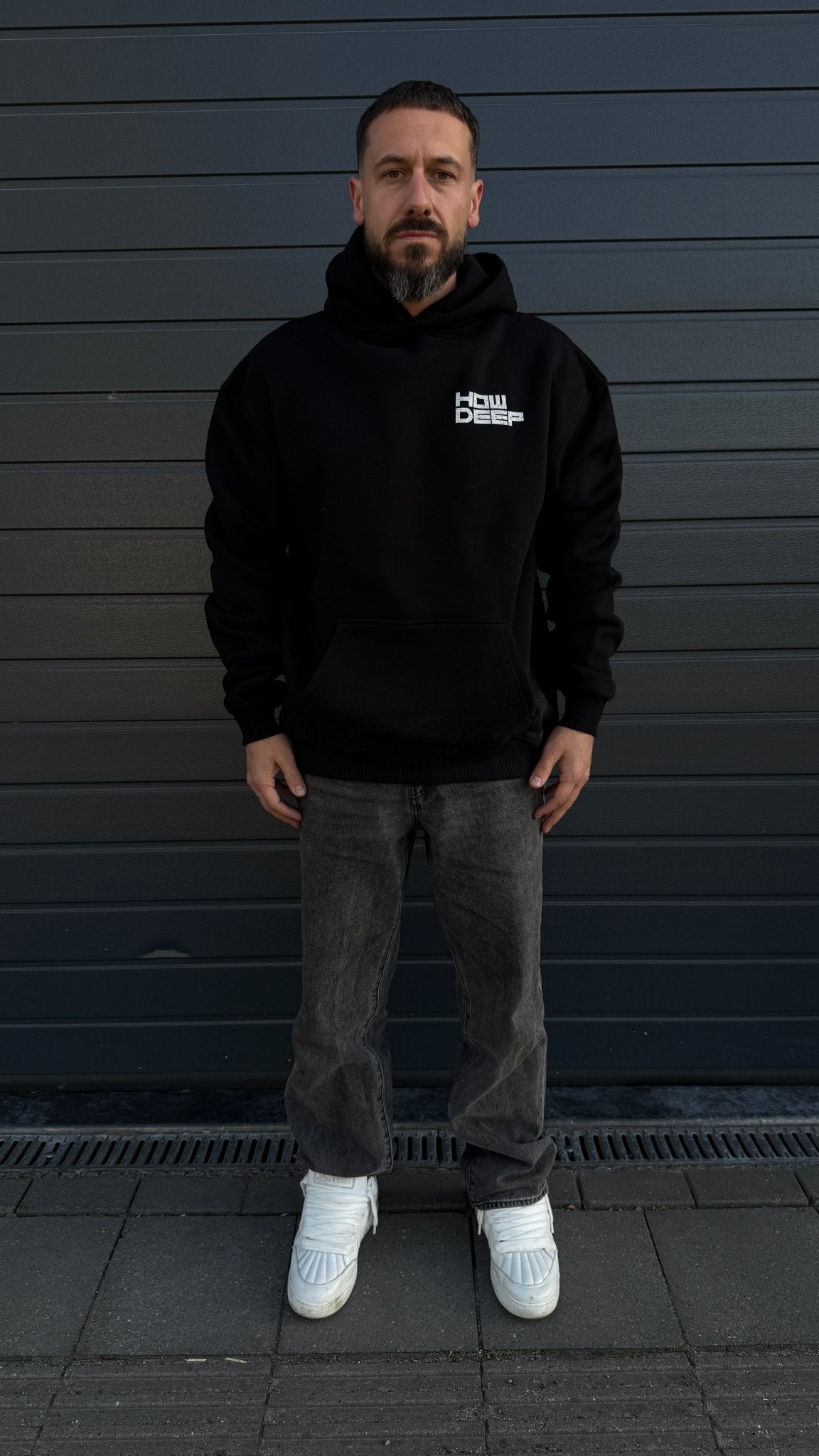 NEED MONEY BLACK - Premium Hoodie - HOW DEEP