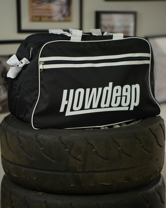 VORBESTELLUNG HOWDEEP Car Bag Premium - Tasche Schwarz Weiß