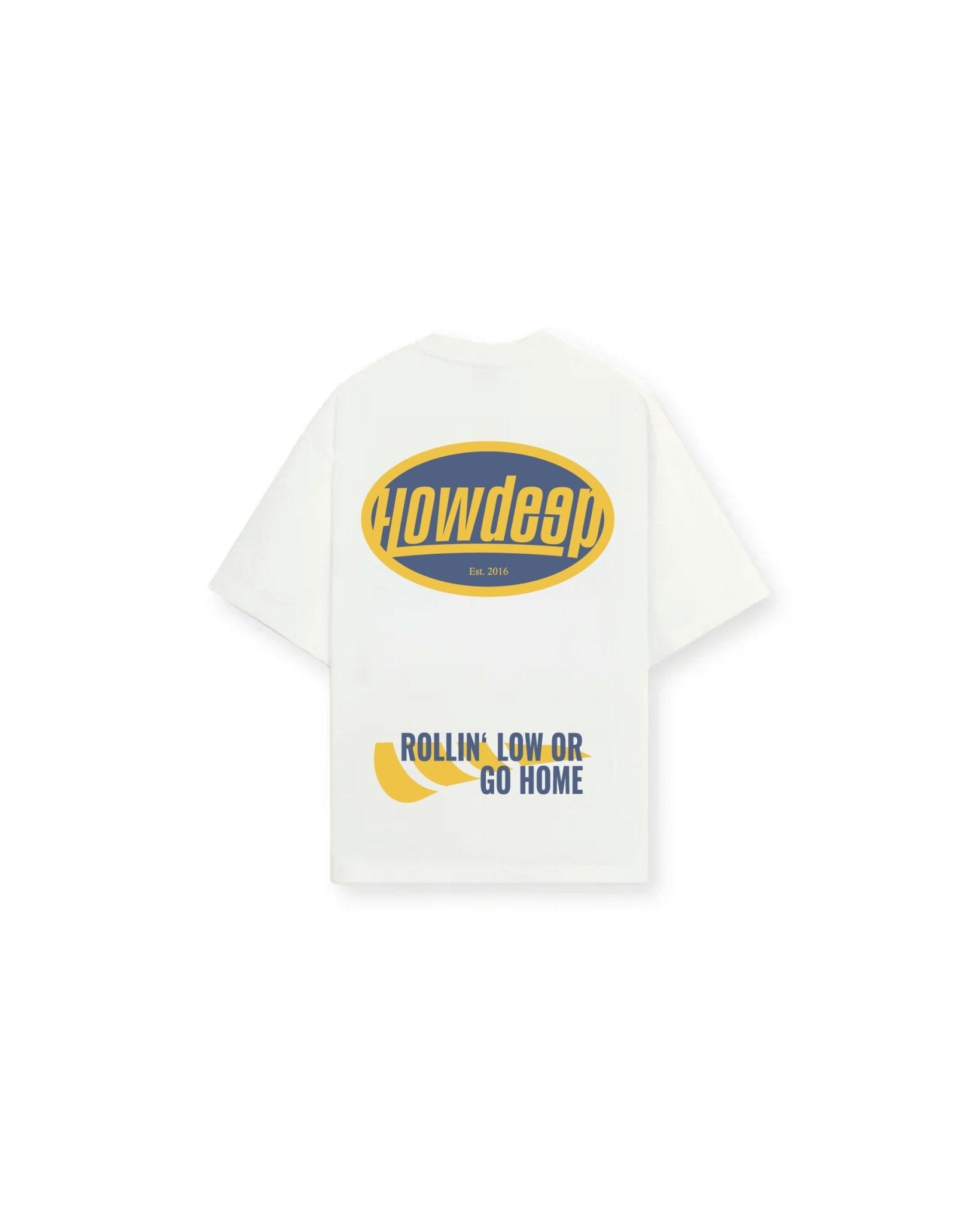 SPEEDWAY WHT - Premium Shirt - HOW DEEP