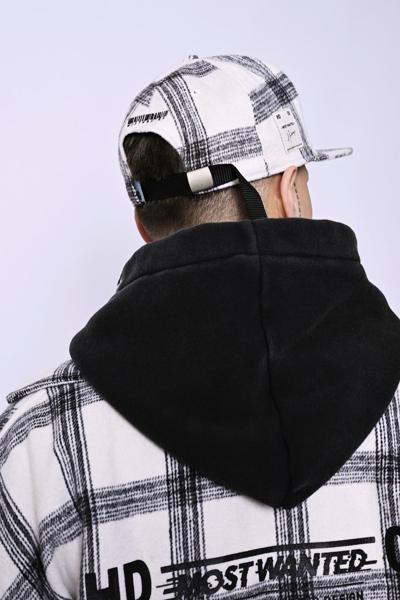 WHITE SQUARED - Limited Flanell Snapback