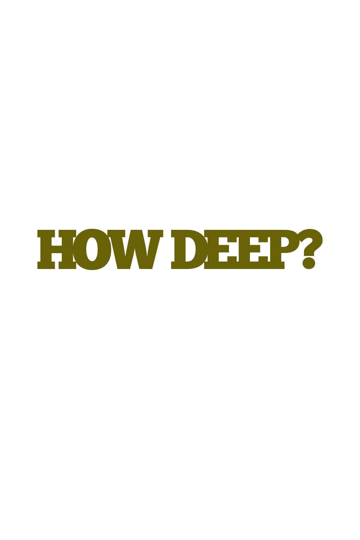 Howdeep? - Sticker Plot 22 cm