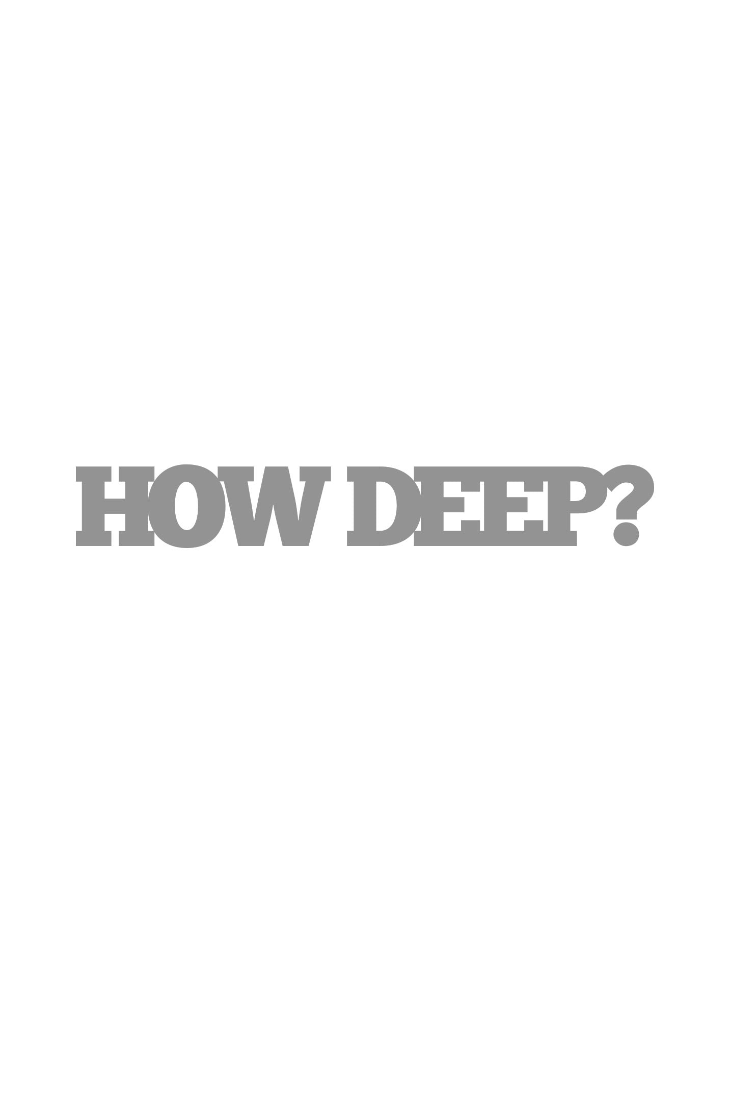 Howdeep? - Sticker Plot 22 cm