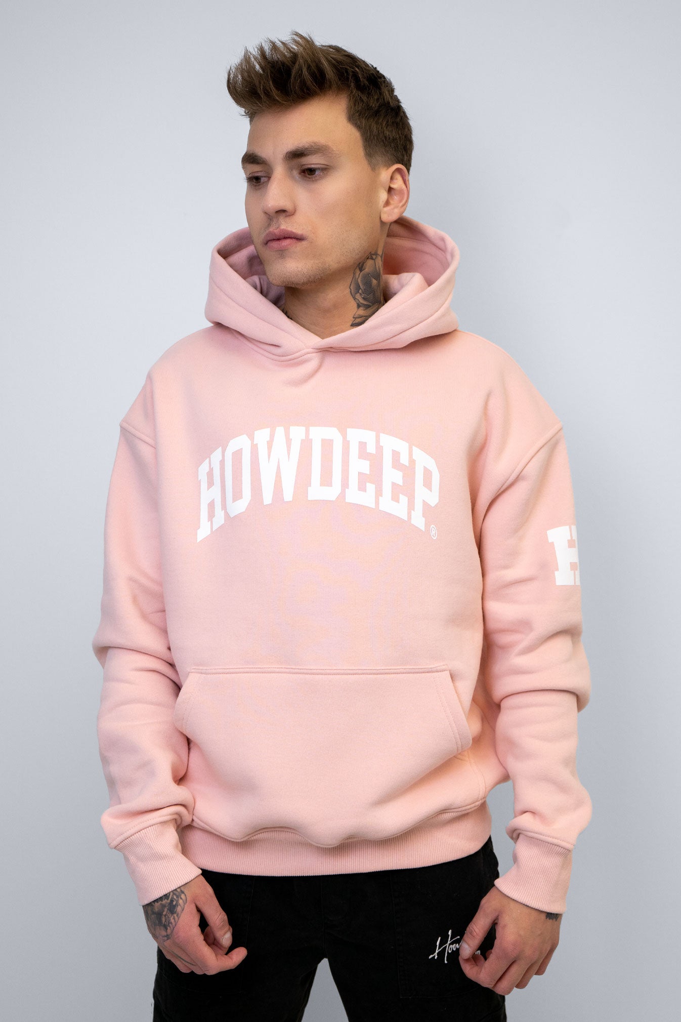 LAZY SALMON - Premium Hoodie