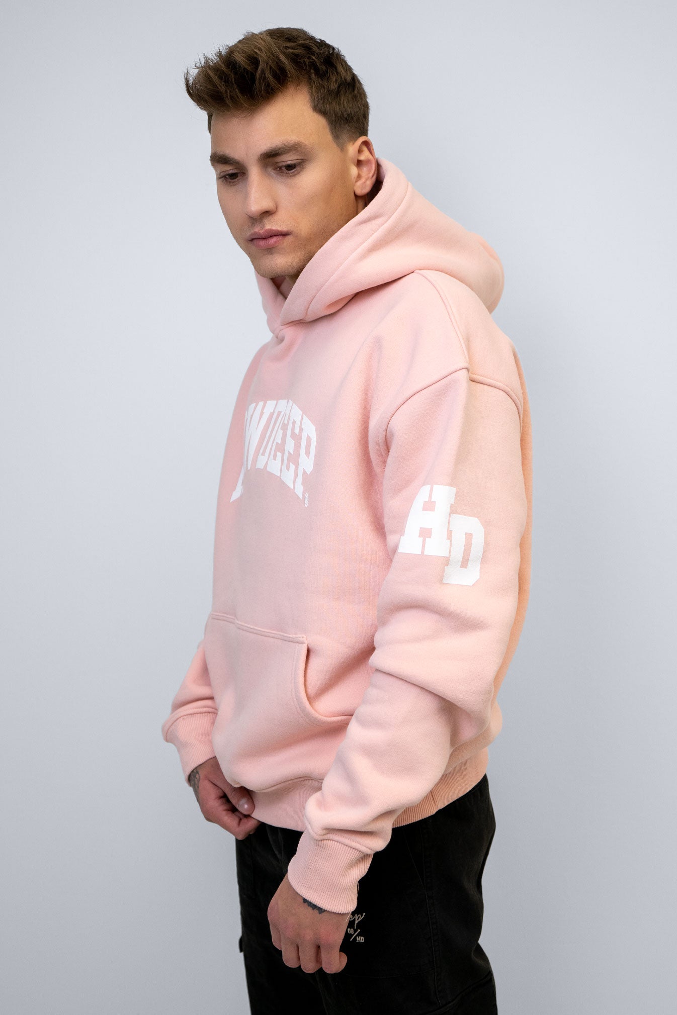 LAZY SALMON - Premium Hoodie