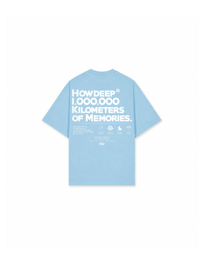 1 MIO – HOWDEEP Premium T-Shirt Baby Blue