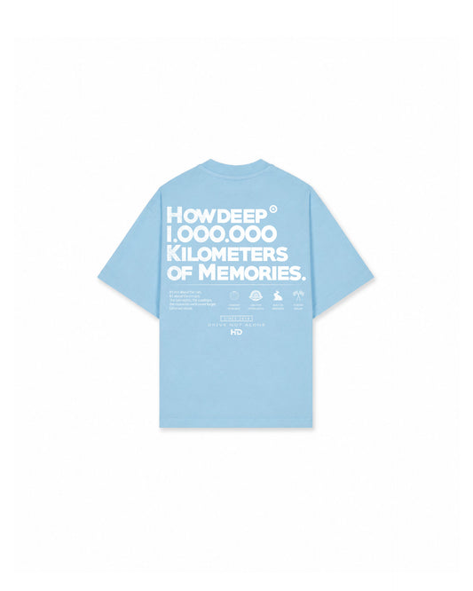 1 MIO – HOWDEEP Premium T-Shirt Baby Blue
