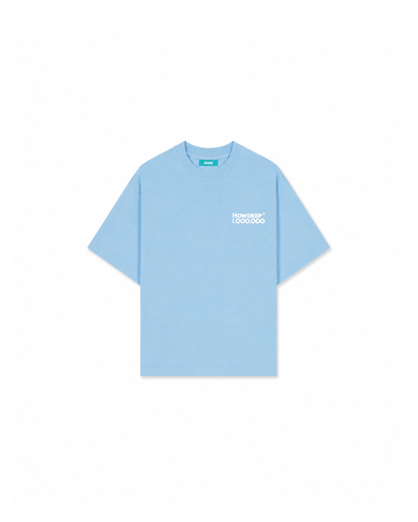 1 MIO – HOWDEEP Premium T-Shirt Baby Blue