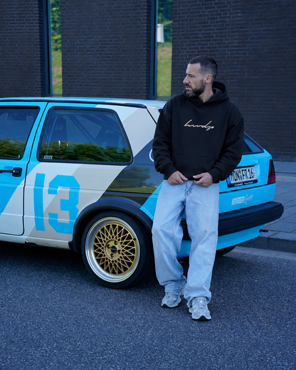 WHEEL PASSION - Premium Hoodie Schwarz