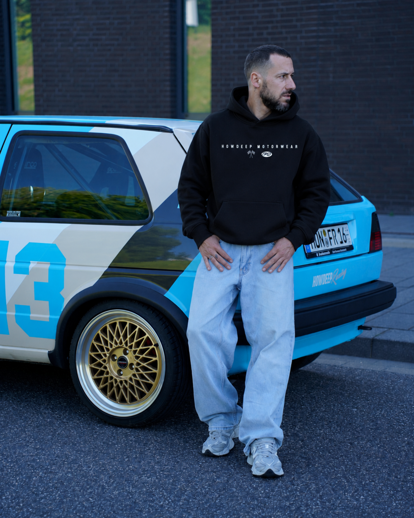 SPEED DEVISION V2 - Premium Hoodie Schwarz