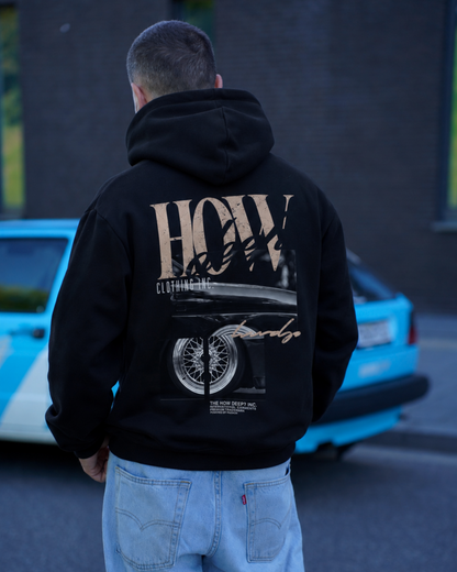 WHEEL PASSION - Premium Hoodie Schwarz