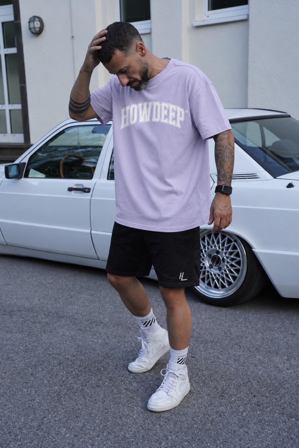 GOOD OLD TIMES – HOWDEEP Premium T-Shirt Liliac