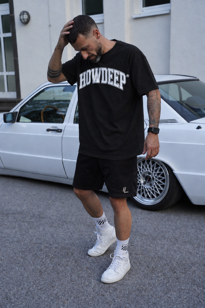 GOOD OLD TIMES – HOWDEEP Premium T-Shirt Black