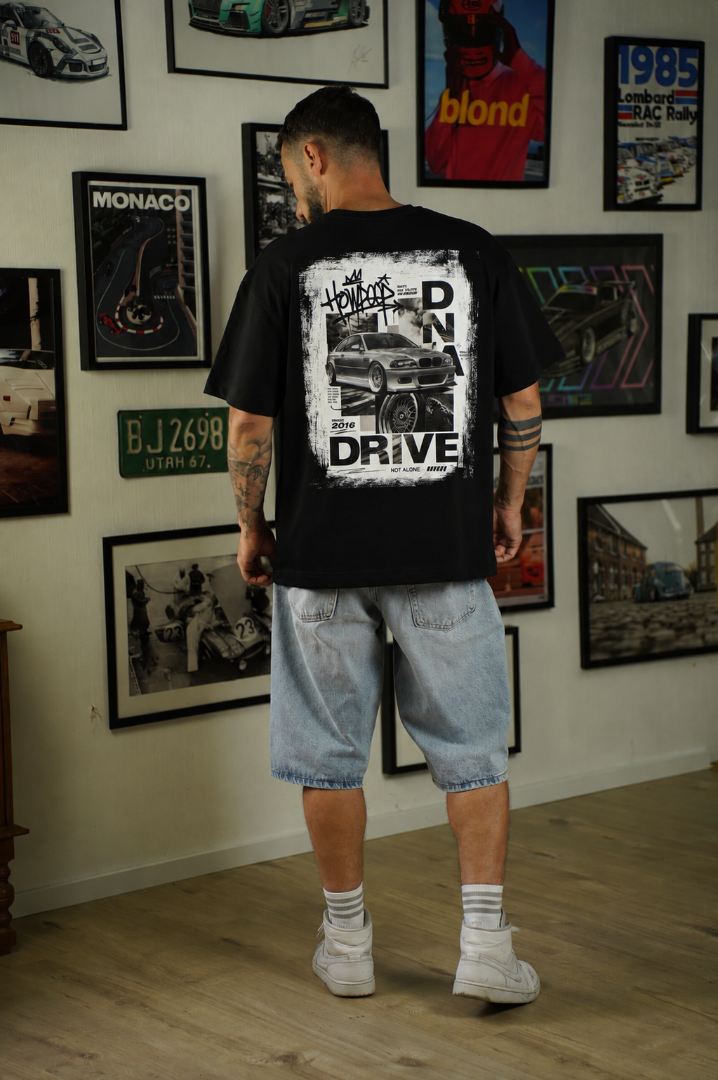 CMSE46 Shirt - Premium T-Shirt Schwarz