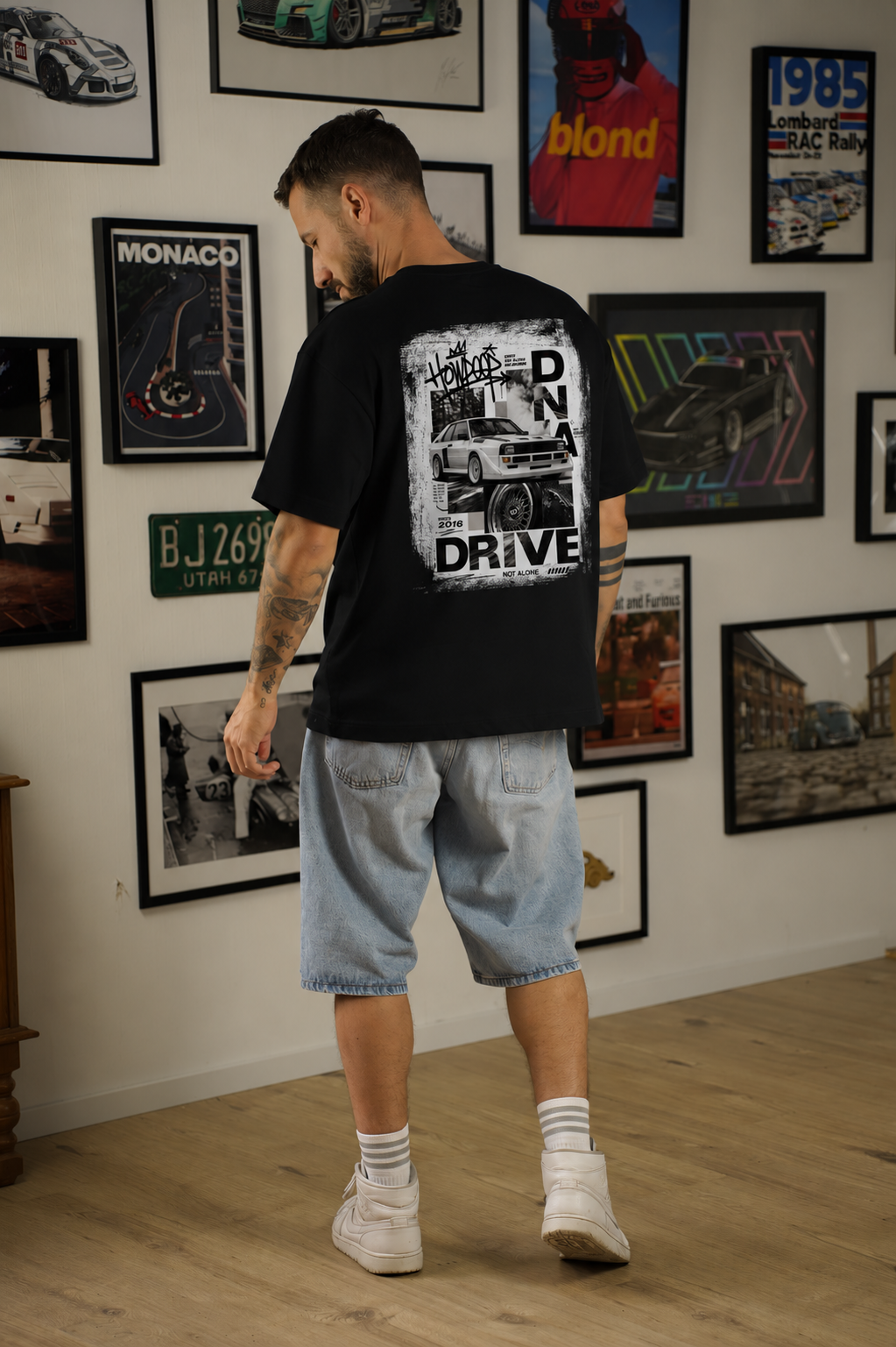 CMSUR4 Shirt - Premium T-Shirt Schwarz