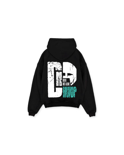 DNA CREW - Premium Hoodie Schwarz
