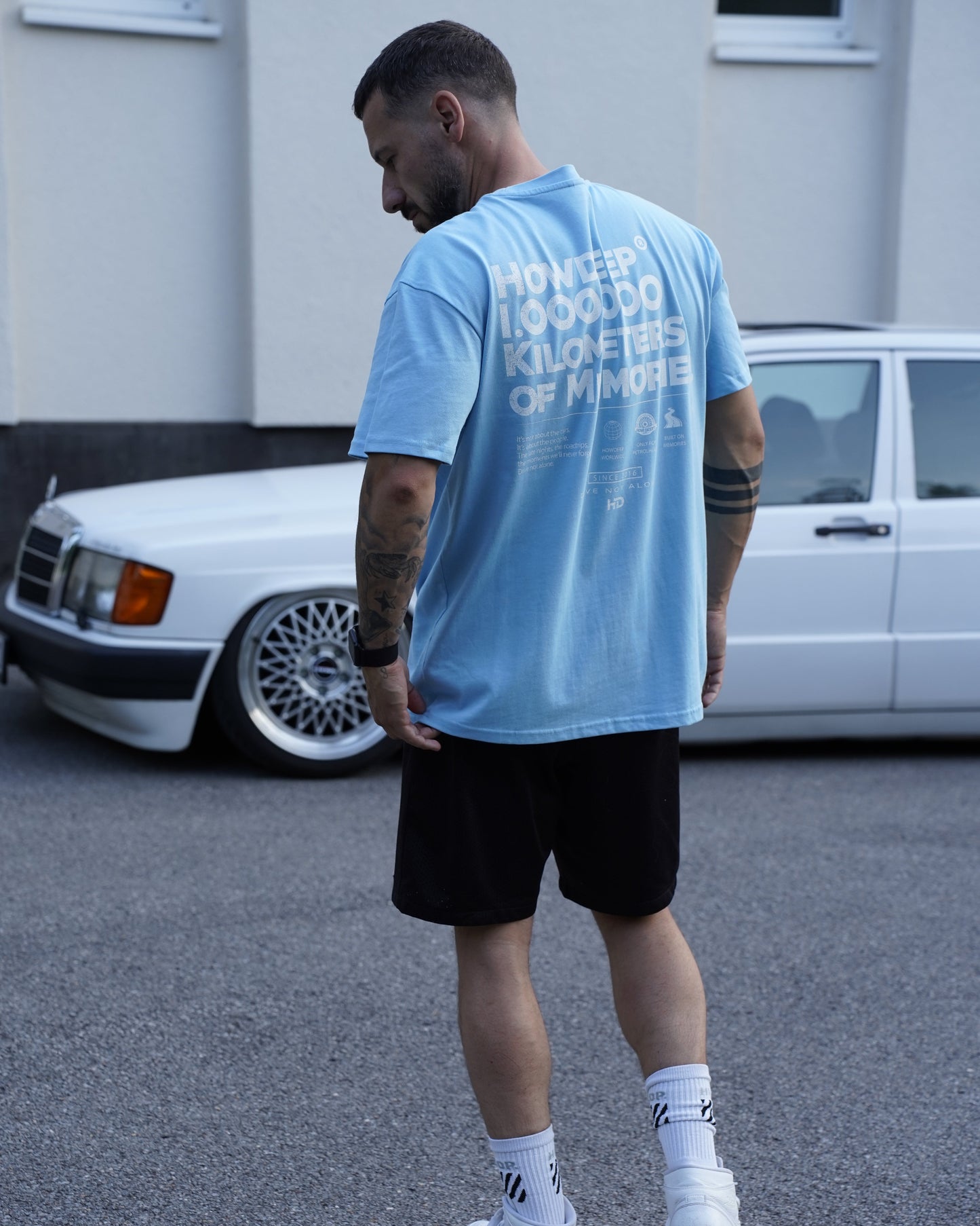 1 MIO – HOWDEEP Premium T-Shirt Baby Blue