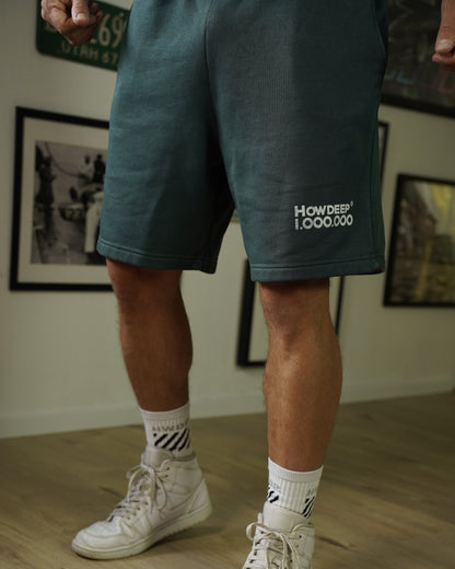 VORBESTELLUNG MILLION MILES – HOWDEEP Premium Shorts green