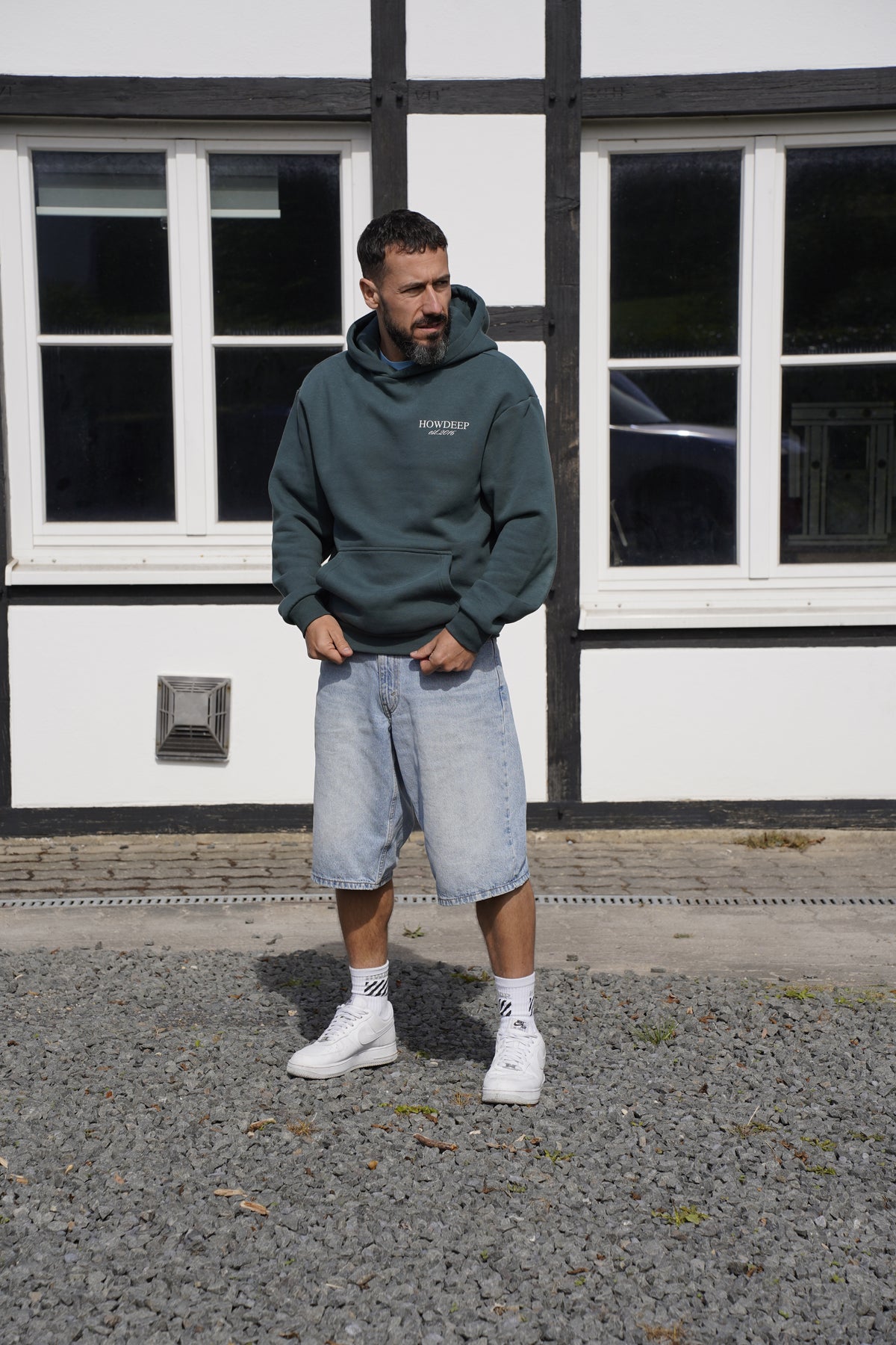 TEST DRIVER - Premium Hoodie Bottle Green