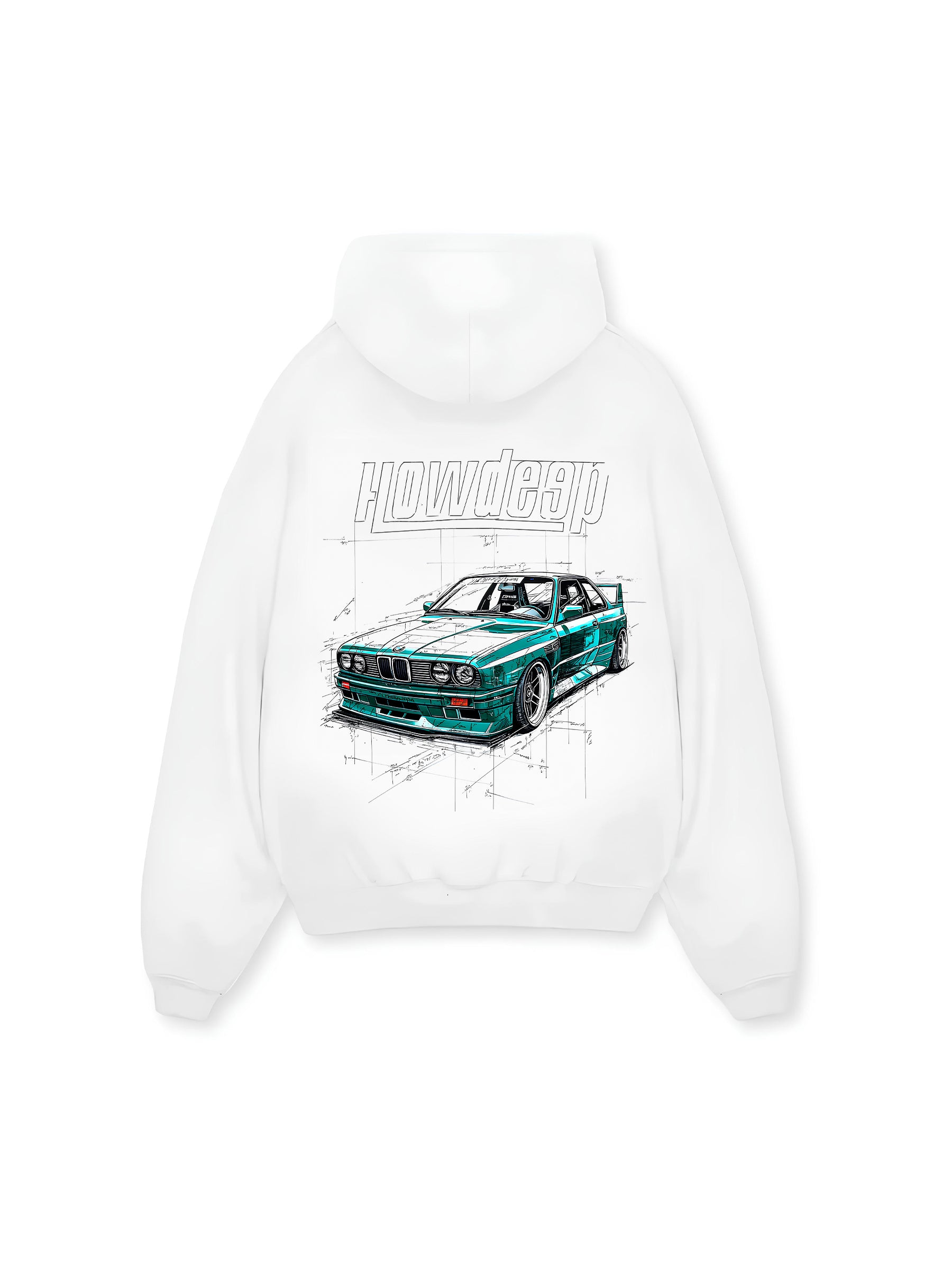 E30 WHTE - Premium Hoodie