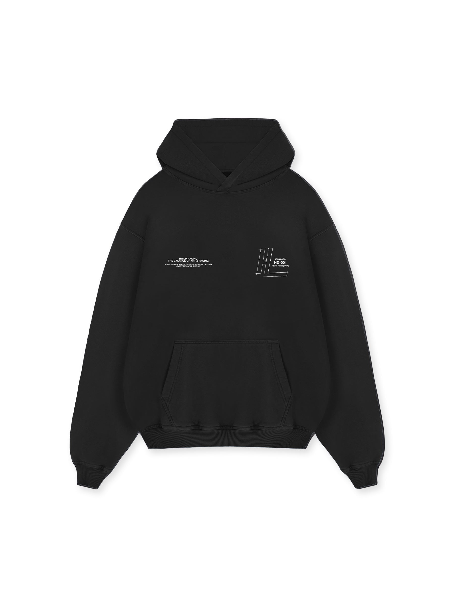 NINEELEVEN 964 BLCK - Premium Hoodie