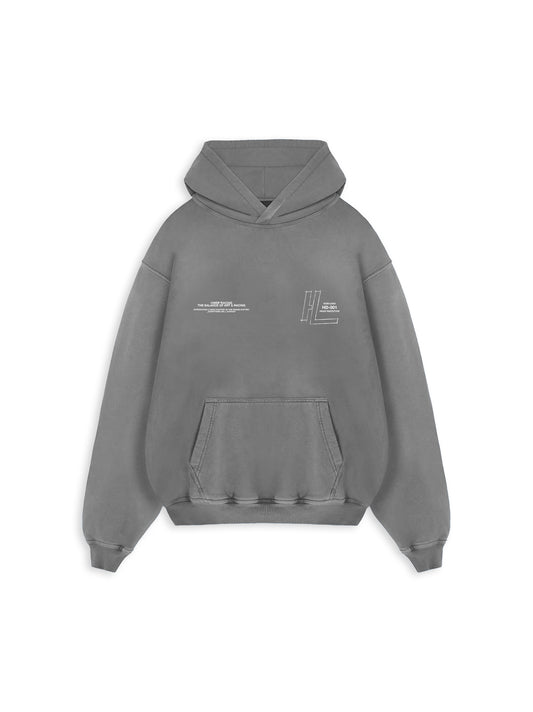 NINEELEVEN 964 GREY - Premium Hoodie