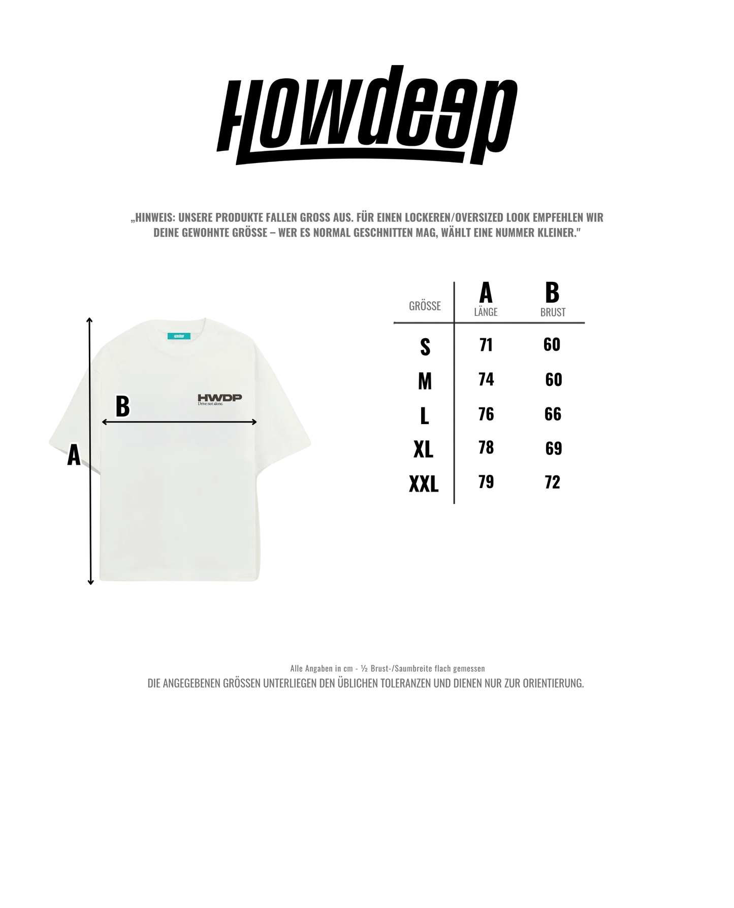 DRIVE NOT ALONE – HOWDEEP Premium T-Shirt Offwhite