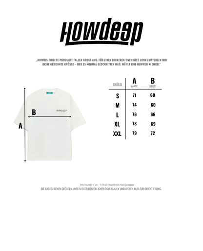 BORN TO DRIVE V2– HOWDEEP Premium T-Shirt Offwhite