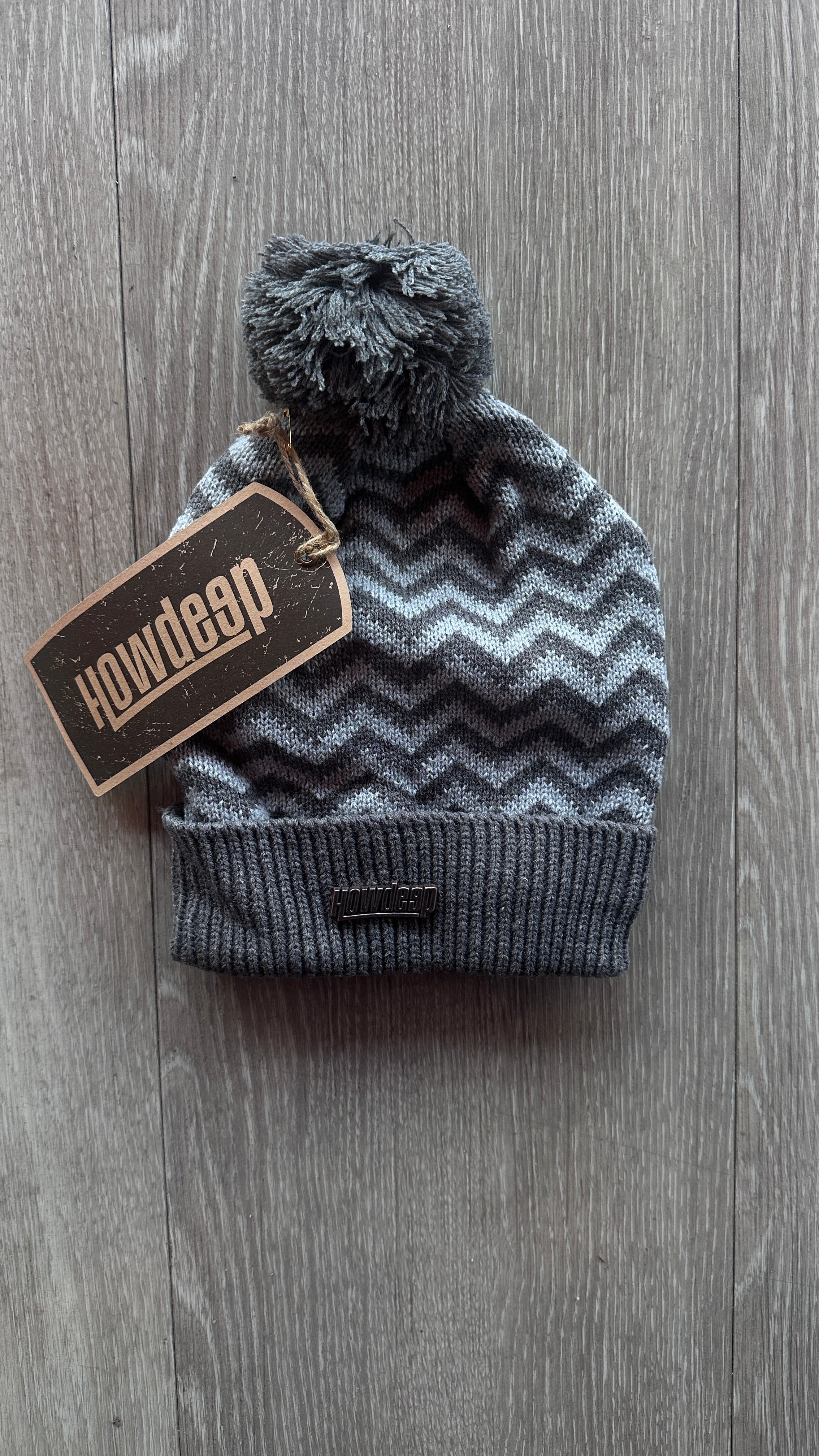 FISHBONE GREY - Limited Premium Beanie