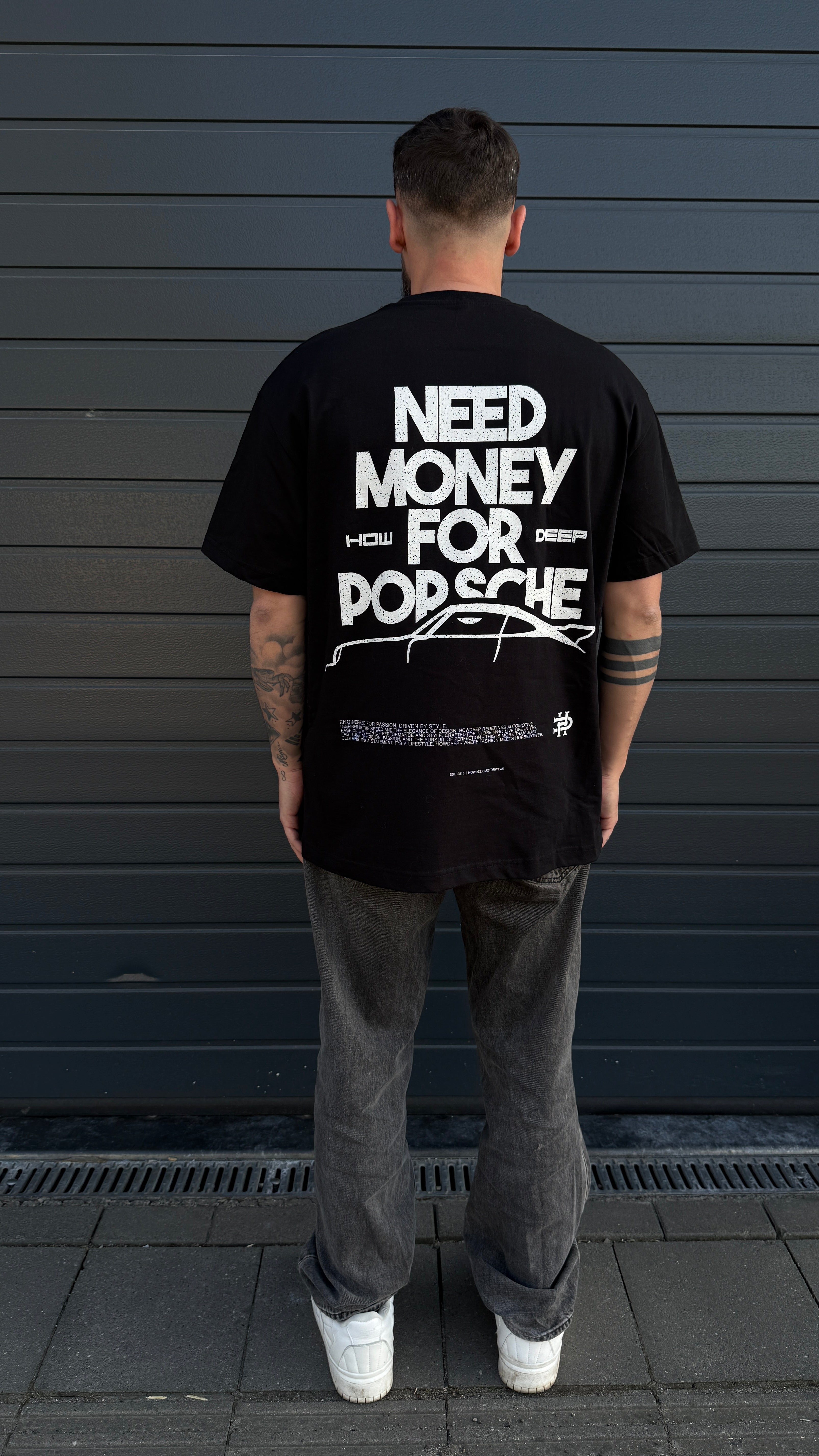 NEED MONEY BLACK - Premium Shirt