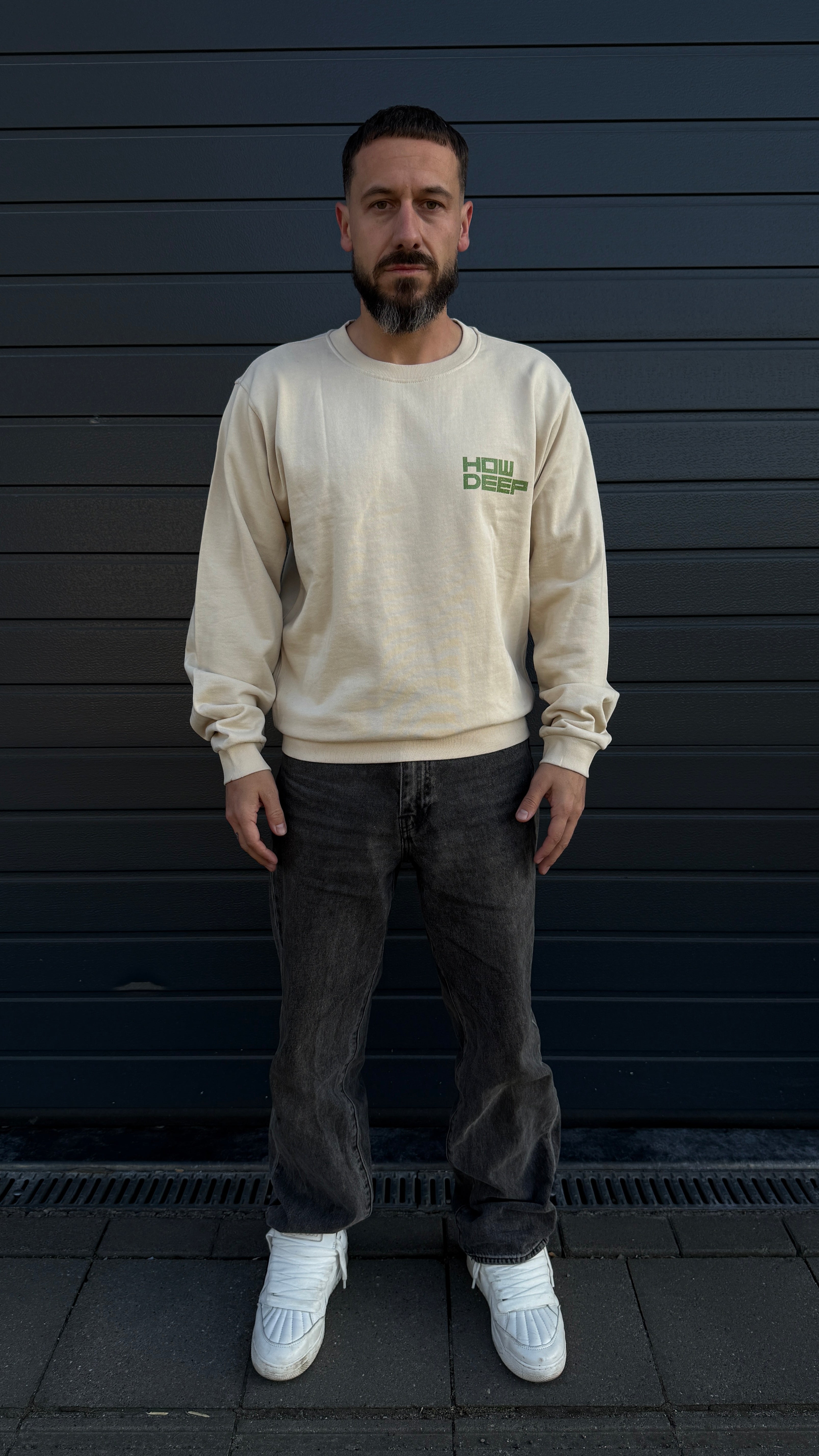 NEED MONEY CREME - Premium Crewneck