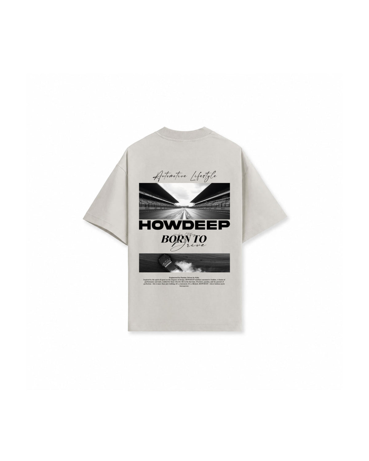 NO RULES – HOWDEEP Premium T-Shirt Asphalt Grey