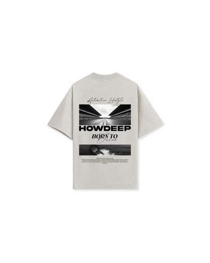 NO RULES – HOWDEEP Premium T-Shirt Asphalt Grey