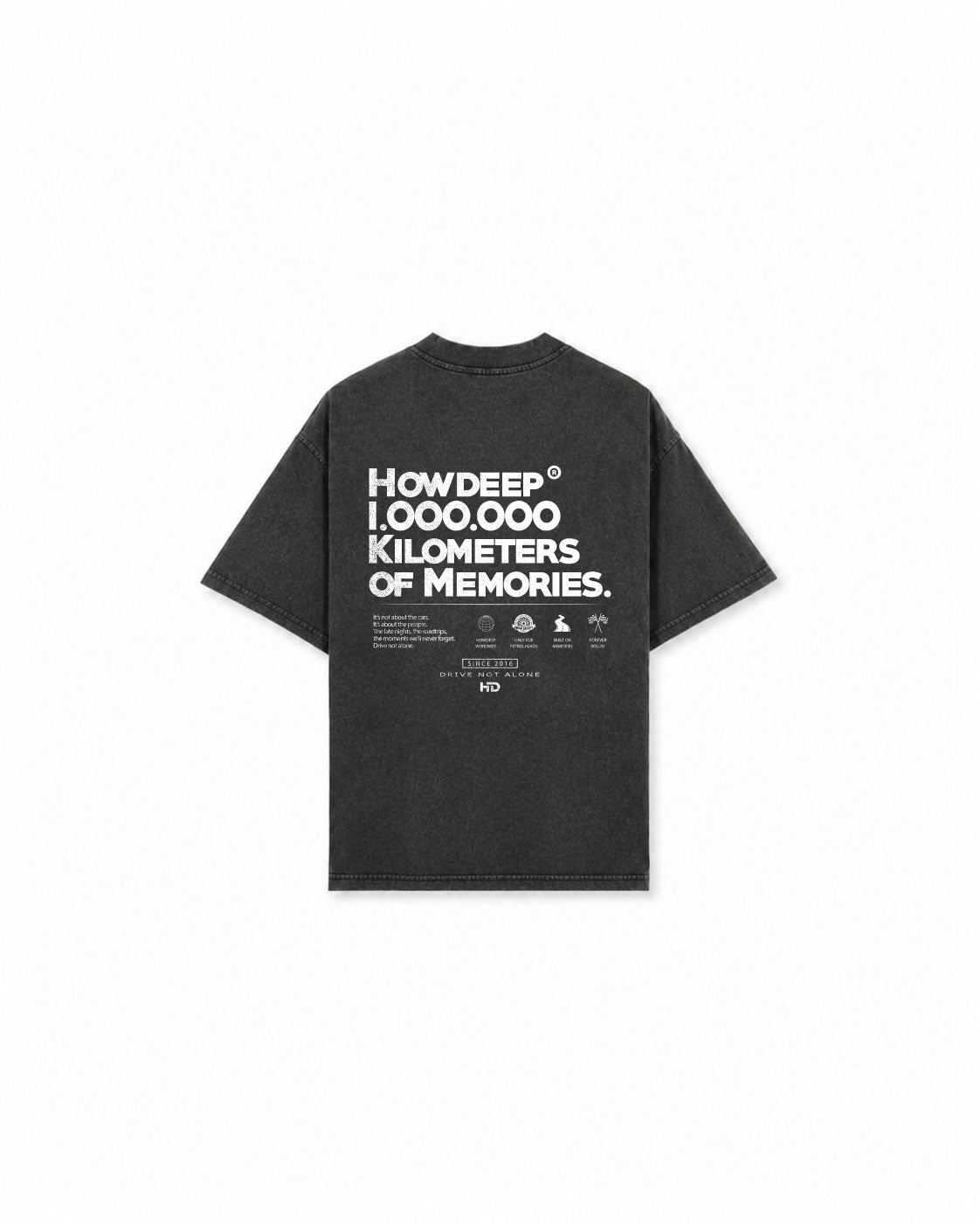 VORBESTELLUNG ONE MILLON STONED – HOWDEEP Premium T-Shirt Black