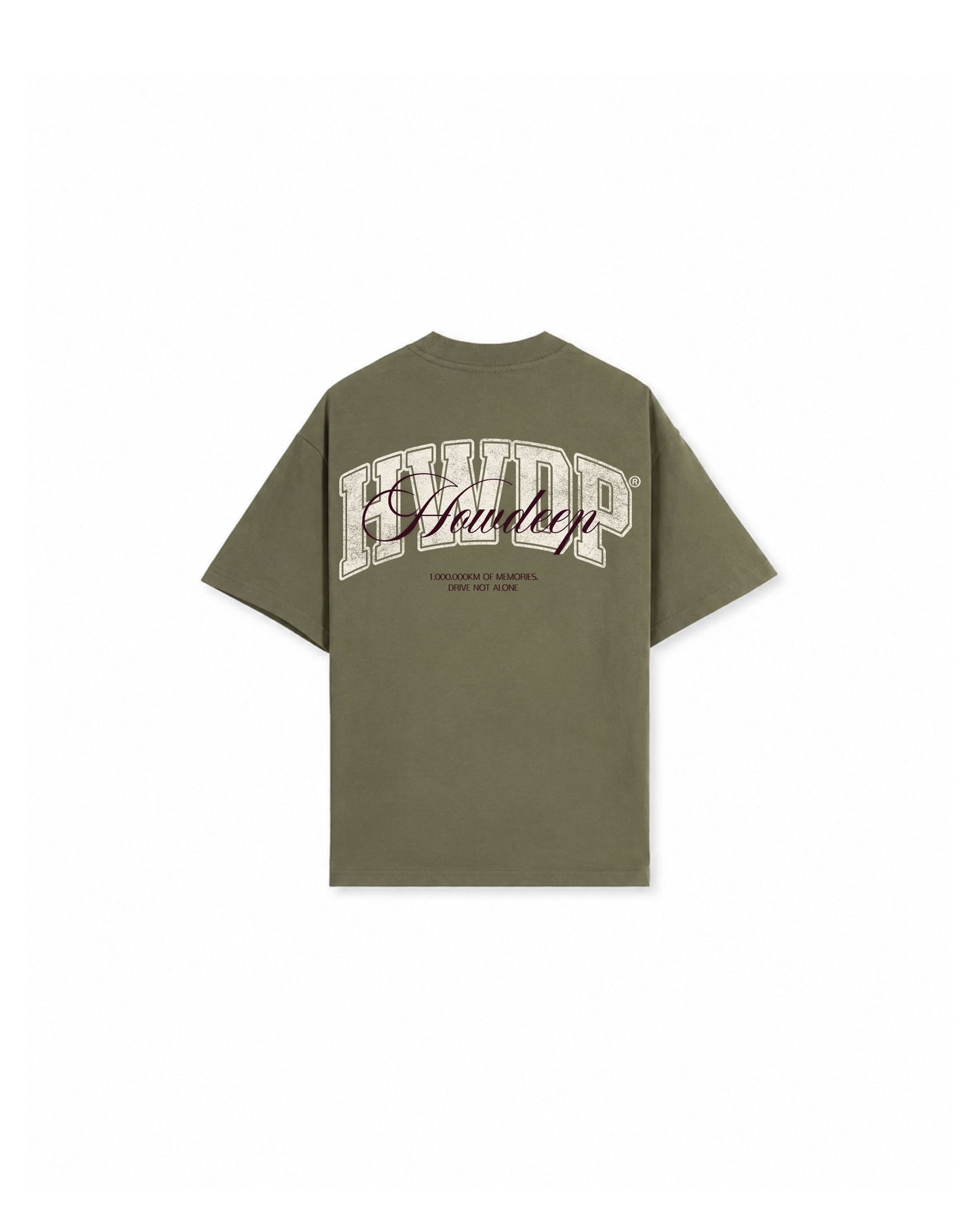 OPEN ROAD – HOWDEEP Premium T-Shirt Olive