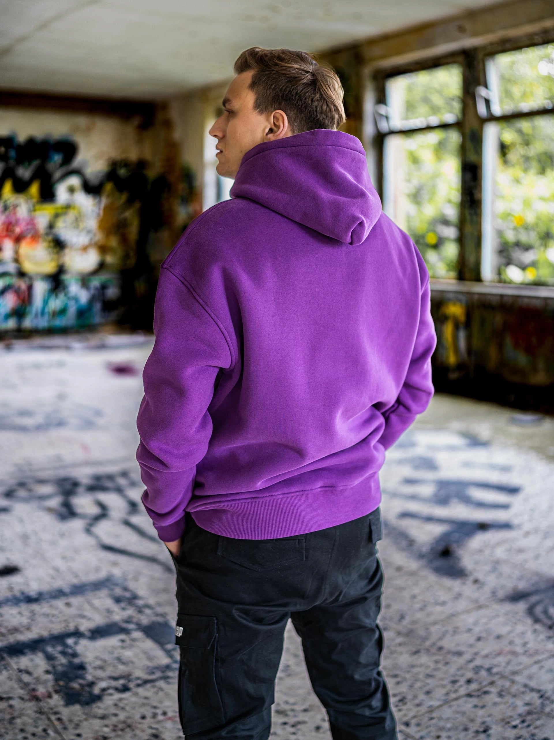 Purple Basic - Premium Hoodie
