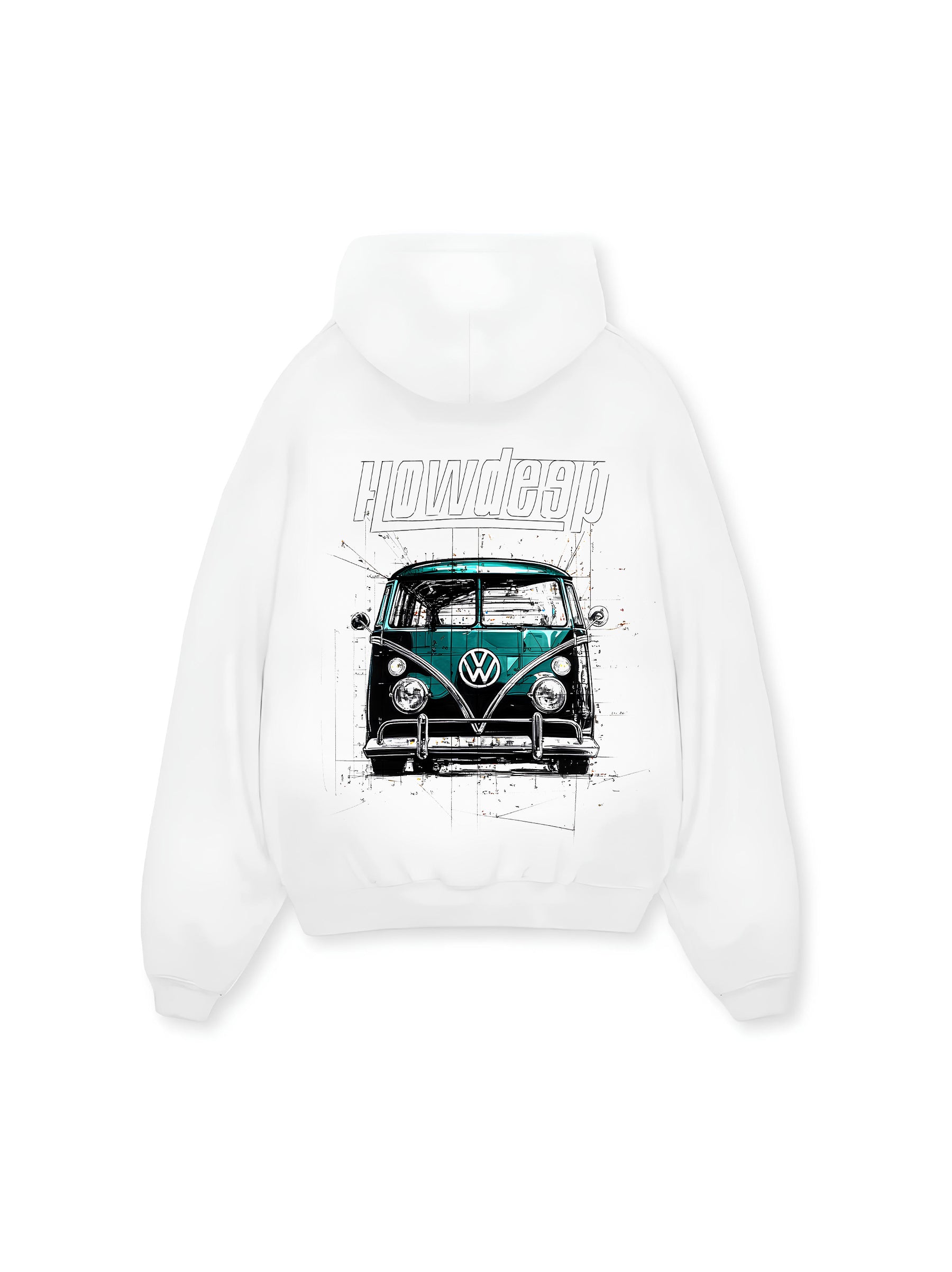 T ONE WHTE - Premium Hoodie