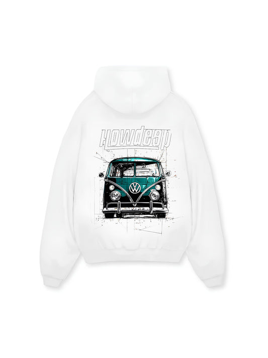 T ONE WHTE - Premium Hoodie